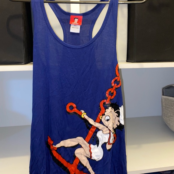 Betty Boop Tops - Betty Boop tank top